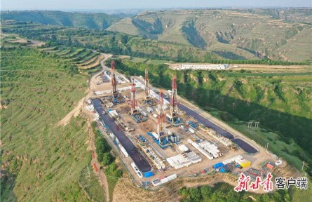 甘肅慶陽：長慶油田建成亞洲陸上最大頁巖油水平井平臺