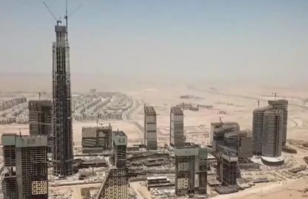 “一帶一路”新畫(huà)卷·埃及：埃及新首都CBD 中埃共建“沙漠中的新地標(biāo)”