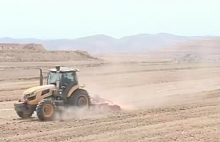 寧夏推進高標準農田建設 讓山地變良田