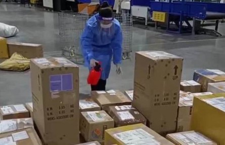 國(guó)家郵政局：加大郵件快件消殺力度 嚴(yán)防境外輸入