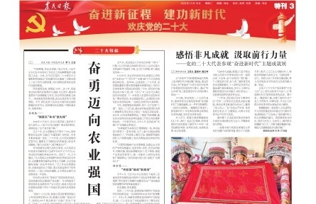 夯根基、補(bǔ)短板、鑄重器 奮勇邁向農(nóng)業(yè)強(qiáng)國