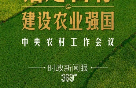 時(shí)政新聞眼 | 在中央農(nóng)村工作會議上，習(xí)近平這樣部署建設(shè)農(nóng)業(yè)強(qiáng)國