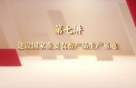 感恩·奮進(jìn)|建設(shè)國家重要農(nóng)畜產(chǎn)品生產(chǎn)基地