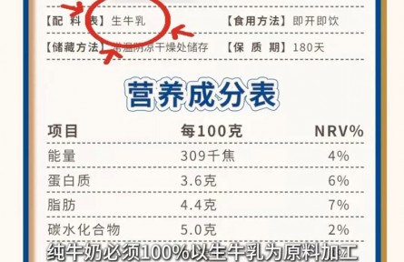 新規(guī)實(shí)施后，你喝的牛奶更純了
