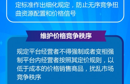 《互聯(lián)網(wǎng)平臺(tái)價(jià)格行為規(guī)則（征求意見(jiàn)稿）》如何規(guī)范經(jīng)營(yíng)者價(jià)格競(jìng)爭(zhēng)行為？